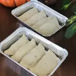 Keto Sambosa With Almond Flour Stuffed With Meat, Vegetables And Mozzarella Cheese